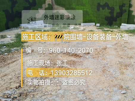 柳州迷彩漆喷涂方法（通用 + 数码专项